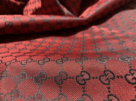 gucci print red|Gucci print material.